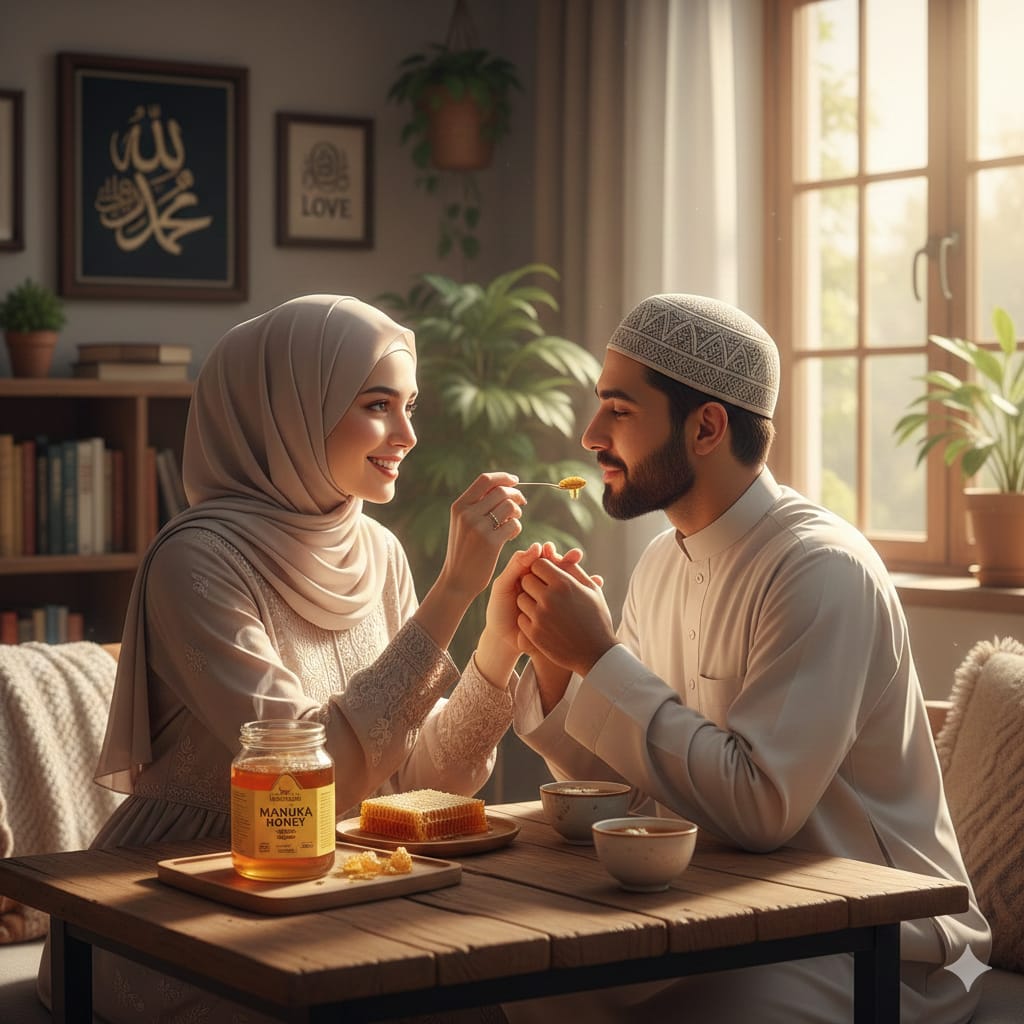 عسل المانوكا: الاستثمار الذكي للمتزوجين لصحة دائمة وعلاقة أقوى