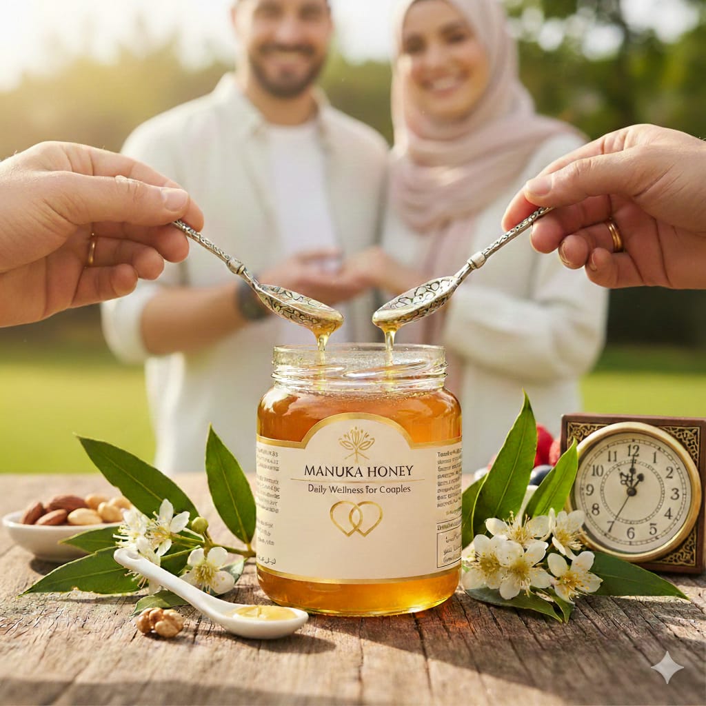 الروتين الذكي: كيف يدعم عسل المانوكا حياة المتزوجين في 10 دقائق يوميًا؟