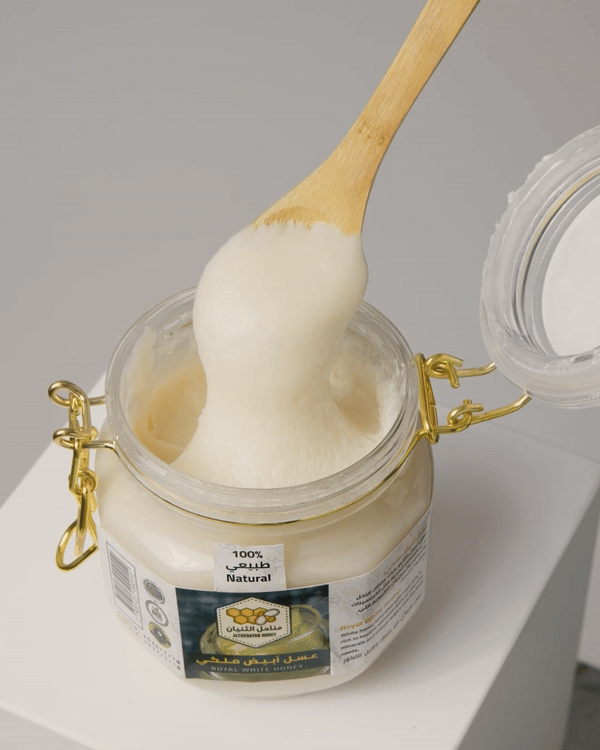 عرض عسل السدر المميز كيلو + عسل الأبيض الملكي هدي3